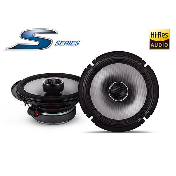 Alpine S2-S65 S-Series 6.5" Coaxial 2-Way Speaker Set