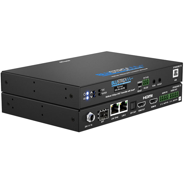 Blustream IP350UHD IP Multicast Video Transmitter with Dante®