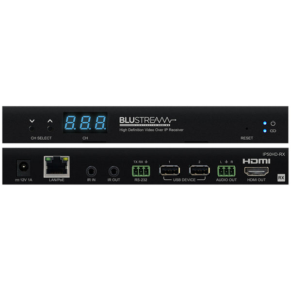 Blustream IP50HD-RX Contractor Series HD Video Receiver