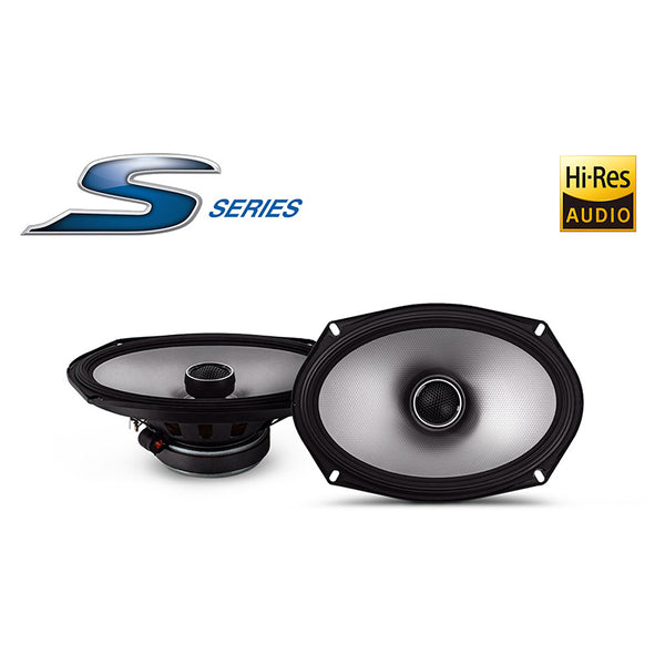 Alpine S2-S69 S-Series 6x9" Coaxial 2-Way Speaker Set