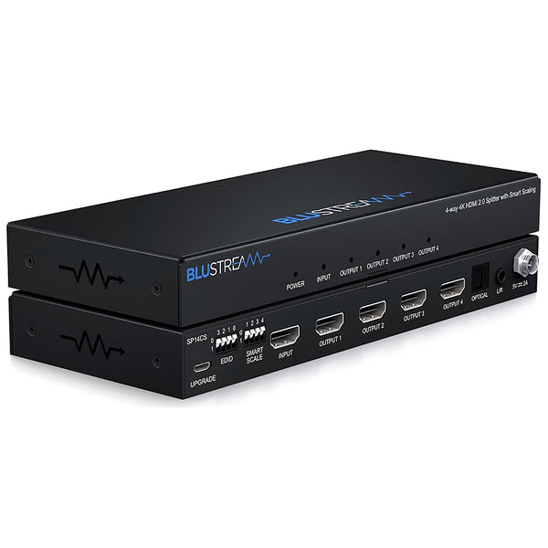 Blustream SP14CS 4-Way 4K HDMI 2.0 HDCP 2.2 Splitter